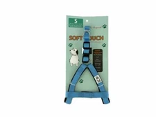 Reinsman Light Blue Soft Touch Neoprene Lined Dog Harness-Small! FREE SHIPPING!