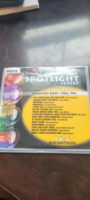 SC9011 COUNTRY HITS  SOUND CHOICE KARAOKE CDG HARD TO FIND