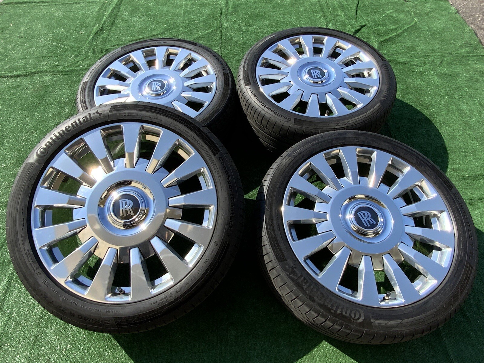 Rolls Royce Phantom Wheels OEM factory Authentic Phantom VIII