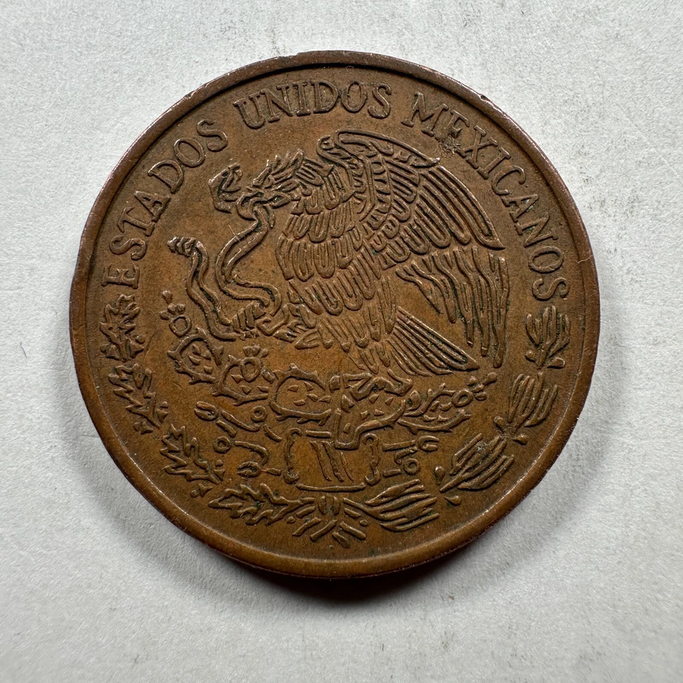 MÉXICO 20 CENTAVOS - 1973-M Foto 2 de 2