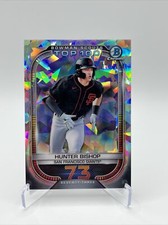 2021 Bowman Chrome Scouts Top 100 Atomic Refractor /150 Hunter Bishop #BTP-73