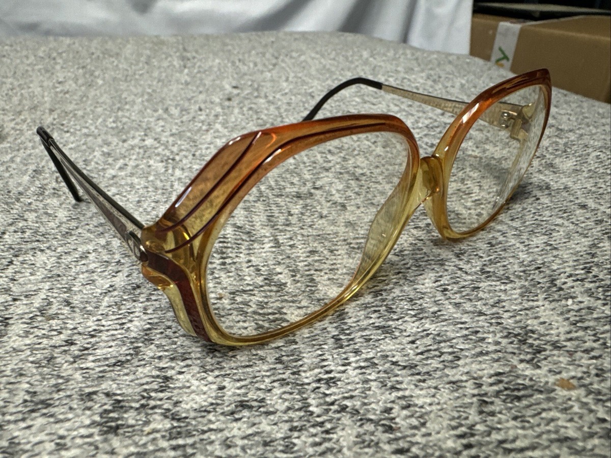 Christian Dior 正規品 オーストリア ヴィンテージ ゴールド 眼鏡 CHRISTIAN DIOR CD Oversize Gold tone Big Eye Frames ONLY