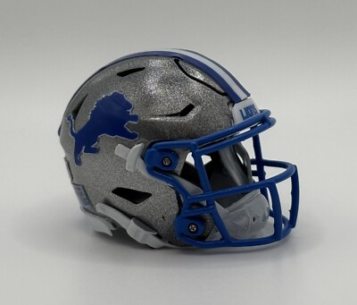 Retro Barry Sanders Era Detroit Lions Goff 3D Pocket Pro Helmet Riddell  Helmets