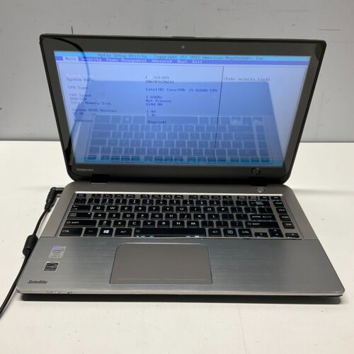 Toshiba Satellite E45t-A Intel Core i5-4200U 1.60GHz 6GB NO HDD/OS Laptop