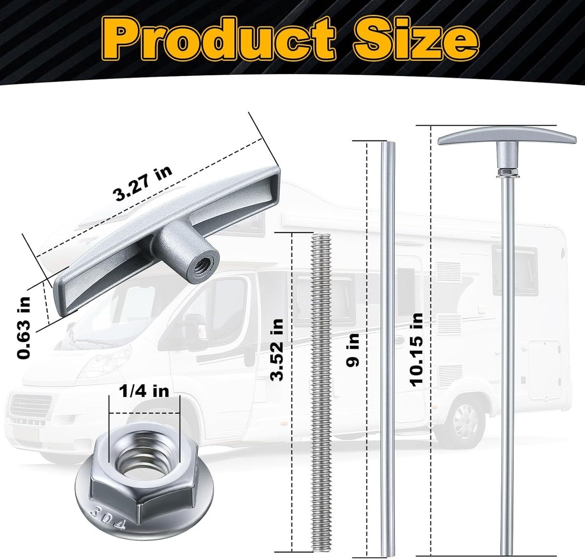 Lippert Waste Master 20' Extension Hose Kit For RV Sewer System #360784 - View #4