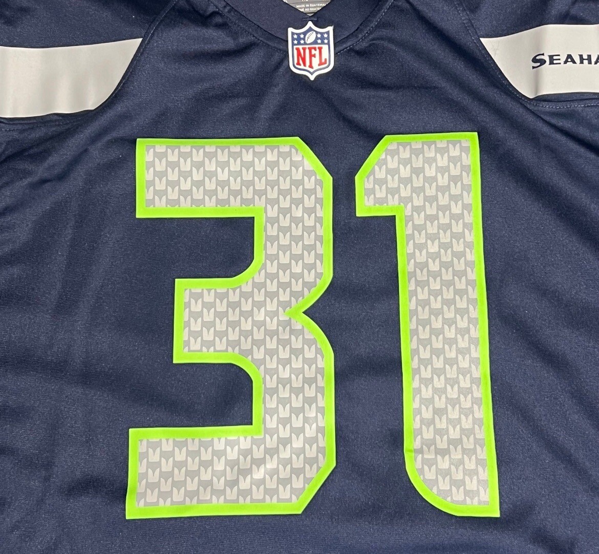 Seattle Seahawks Kam Chancellor #31 Nike Navy Official NFL