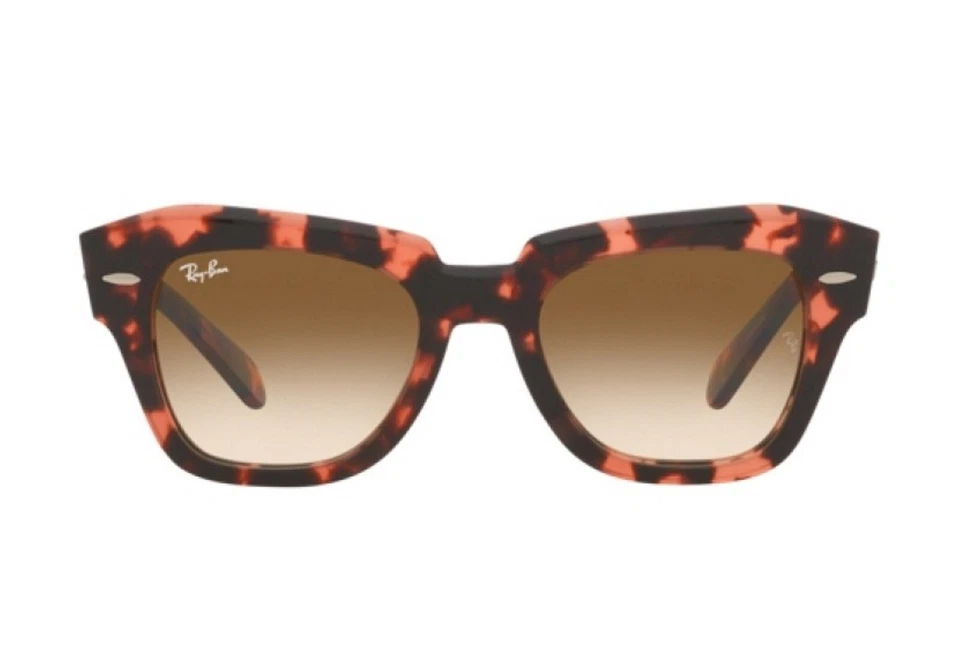 OCCHIALE DA SOLE RAYBAN DONNA RB 2186 STATE STREET 133451 49 NUOVO  - Immagine 2 di 3