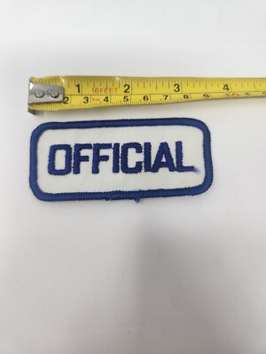 Official Embroidered Patch Sew On BUF