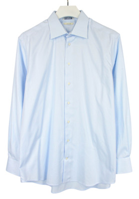 Suitsupply Traveller Slim Fit Formelle Shirt Herren 43/17 Blau Propagation Bund