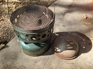 Antique Colman Model 512 Catalytic Heater 3500 BTU Date Code   4 1968