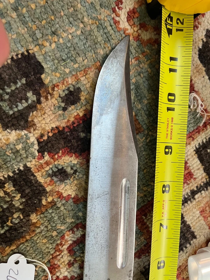 Cuchillo Bowie Big Craftsman EE. UU. de colección modelo temprano (26036) Foto 2 de 4