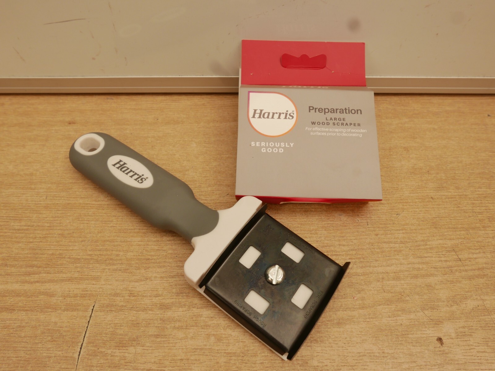 HARRIS 4 EDGE LARGE WOOD PREPARATION SCRAPER SERIOUSLY GOOD