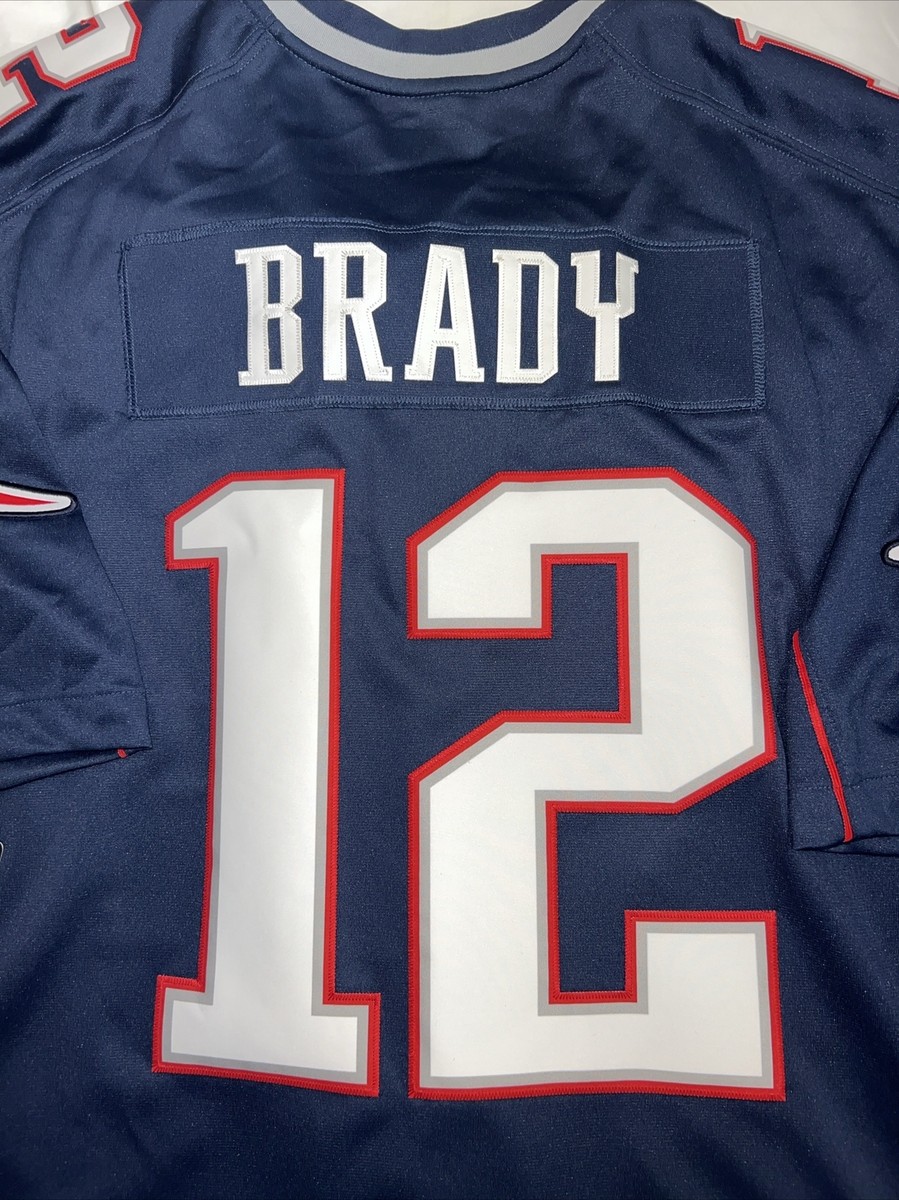 New Tom Brady Size 3XL Mens New England Patriots Navy Limited Nike