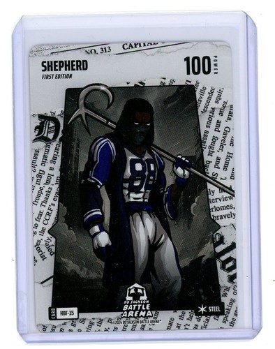 2024 Bo Jackson Battle Arena Shepherd CeeDee Lamb Steel Battlefoil (EG)