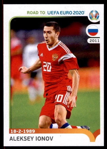 Panini Road to Euro 2020 - Aleksei Ionov Russia No. 283