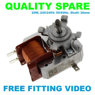 SMEG SF170X SF250X SF258X SF341GVX SF341GVXD SF371X SF372X Oven Fan Motor |  eBay