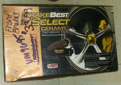 BrakeBest Select C1075 Ceramic Disc Brake Pads New Old Stock from Shop