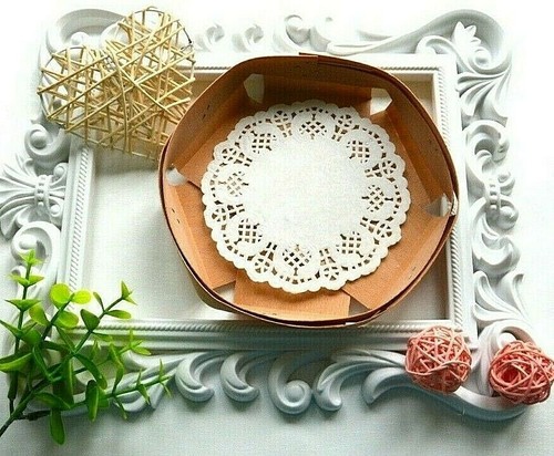 4 Halloween doilies Ghosts appliques Crochet Halloween decor Halloween mug rugs - Picture 5 of 7