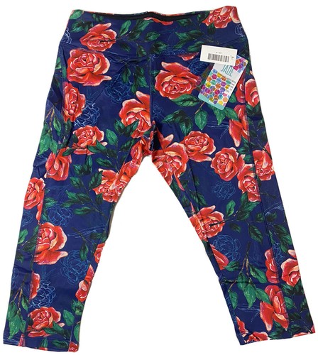 LuLaRoe M Jade Workout Capris #4123 