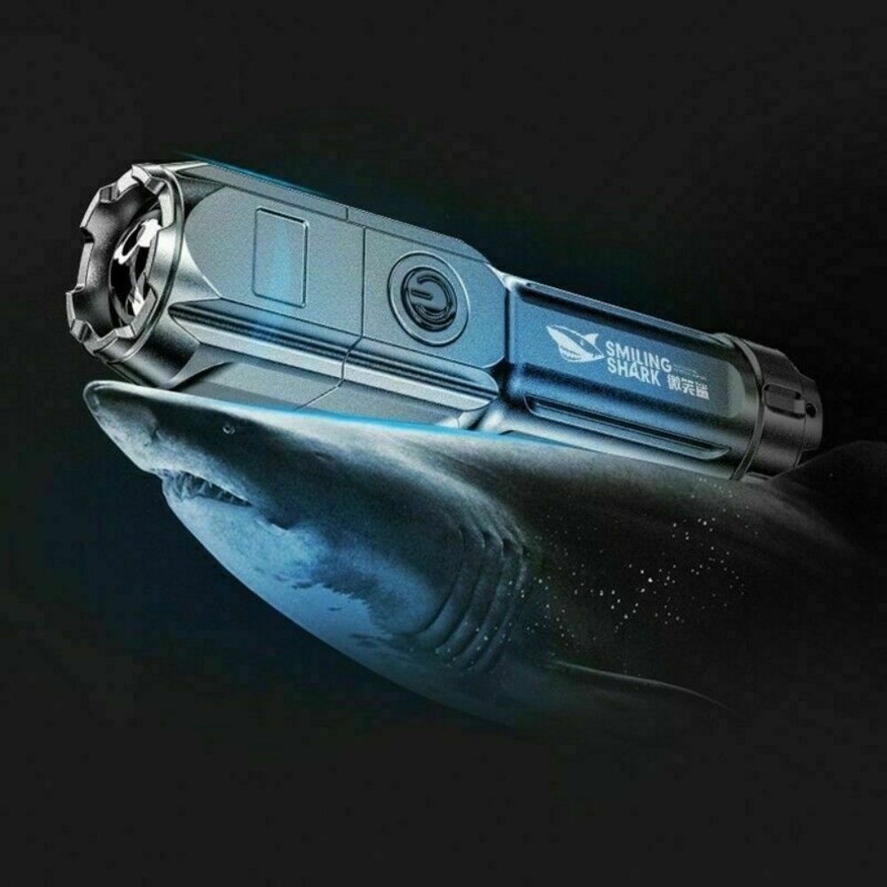 Rechargeable 990000Lm Led Flashlight Torch Zoomable Tactical Police Super Bright - Picture 11 of 12