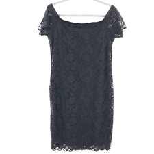 Ambiance Lace Dress Womens 3XL Black Dark Feminine Grannycore Whimsigoth Witchy