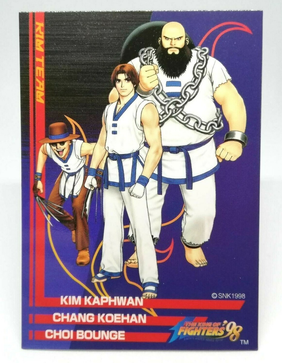 07 KIM Team The King of Fighters 98 SNK Trading Card ROUND2 KOF98