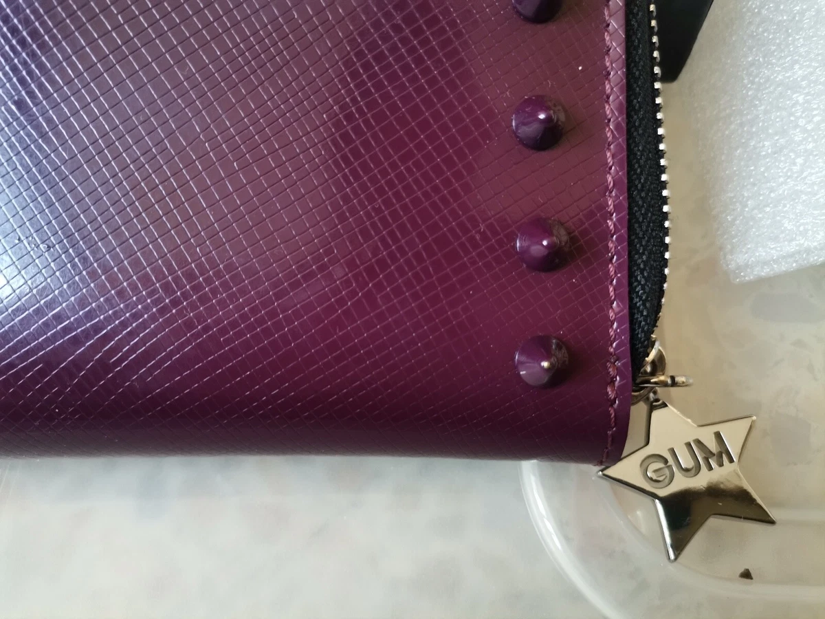 Portafogli GUM con borchie GIANNI CHIARINI come nuovo eBay