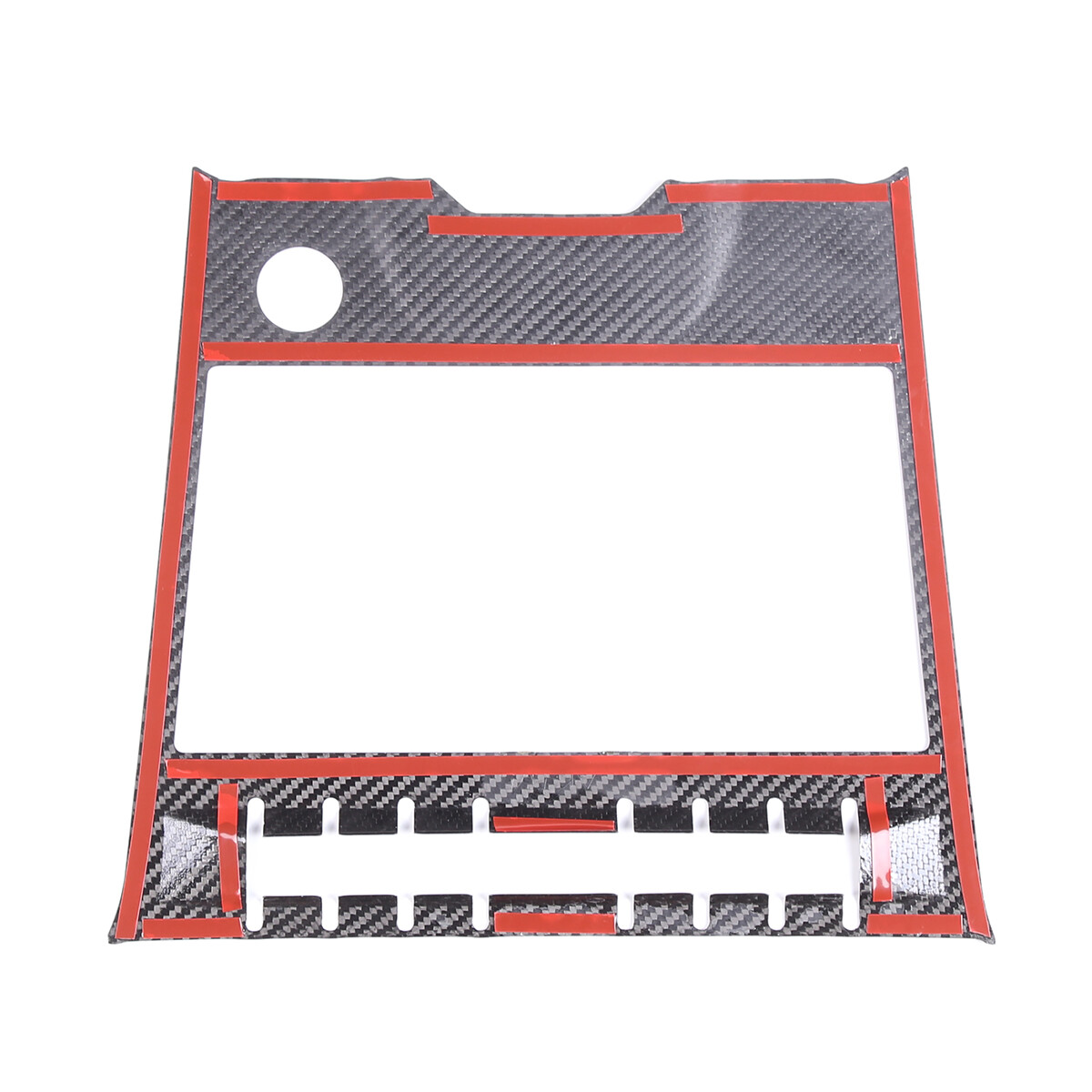 Dry Carbon Center Control Air Condition Panel Trim For Lamborghini URUS 2018-21