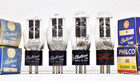 4 Nice New Old Stock Tested General Electric & Philco Type 80 Vacuum Tubes