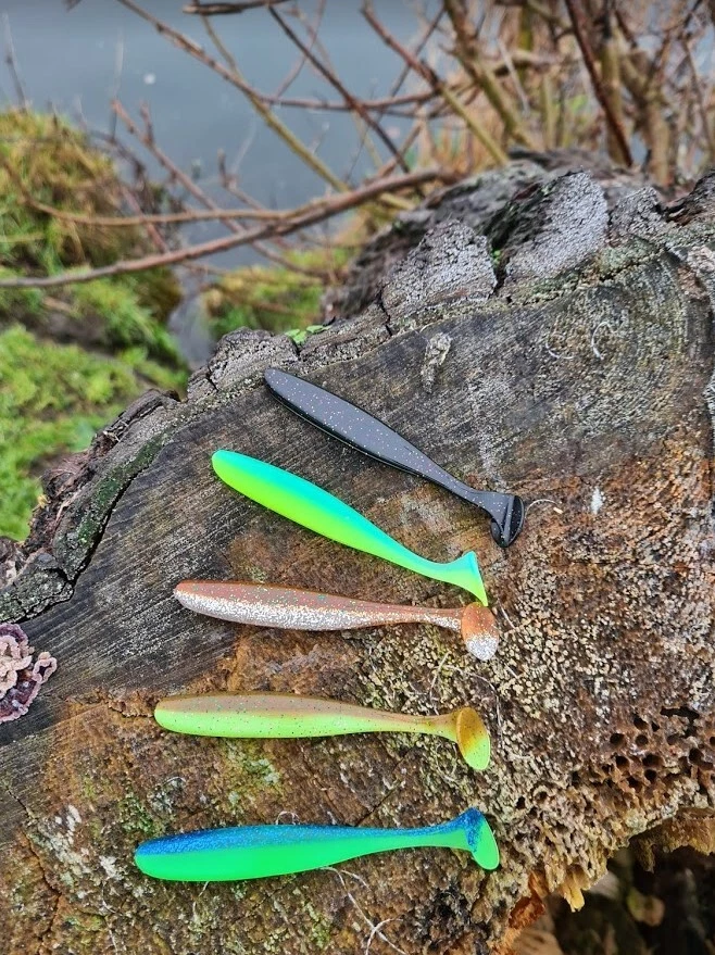 Kajig Slim Fin Gummifisch | Kunstköder für Hecht Zander & Barsch | Köder Angeln - Bild 3 von 4