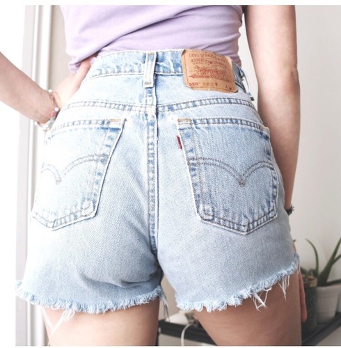 550 80s 90s Denim Mom Shorts High Rise 