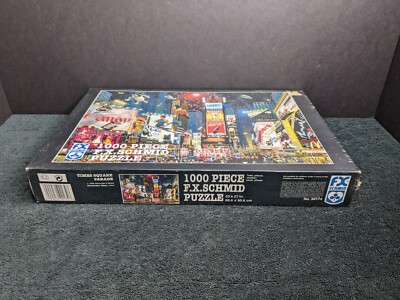 SEALED Brand New 1000 Piece F.X. Schmid Puzzle No. 90174 - Time