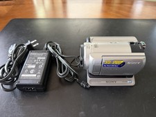 Sony DCR-SR40 30GB Handycam Digital Camcorder Silver with DCRA-C162 Base