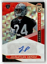 Johnathan Abram 2019 Donruss Elite #RA-JA Elite Red #/99 READ