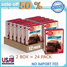  24 pack Betty Crocker Favorites Fudge Brownie Mix, 16.3 oz
