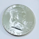 1962-P Franklin Half Dollar GEM/BU Uncirculated 90% Silver AU DETAILS #8016
