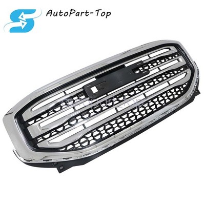 Front Upper Grille 84378392 84431667 Fit 2017-2019 GMC Acadia SLE SL SLT Chrome
