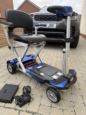 Auto Folding Electric Mobility Scooter With Spare Battery