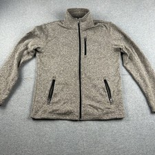 Sonoma Men  s Brown Full Zip Sweater NWT Size Medium