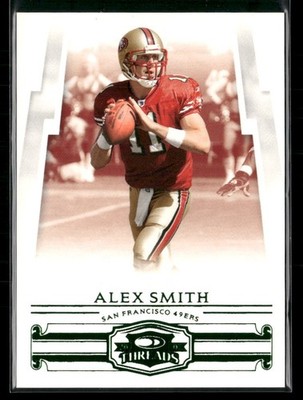 2007 Donruss Threads #117 Alex Smith Retail Green #/200