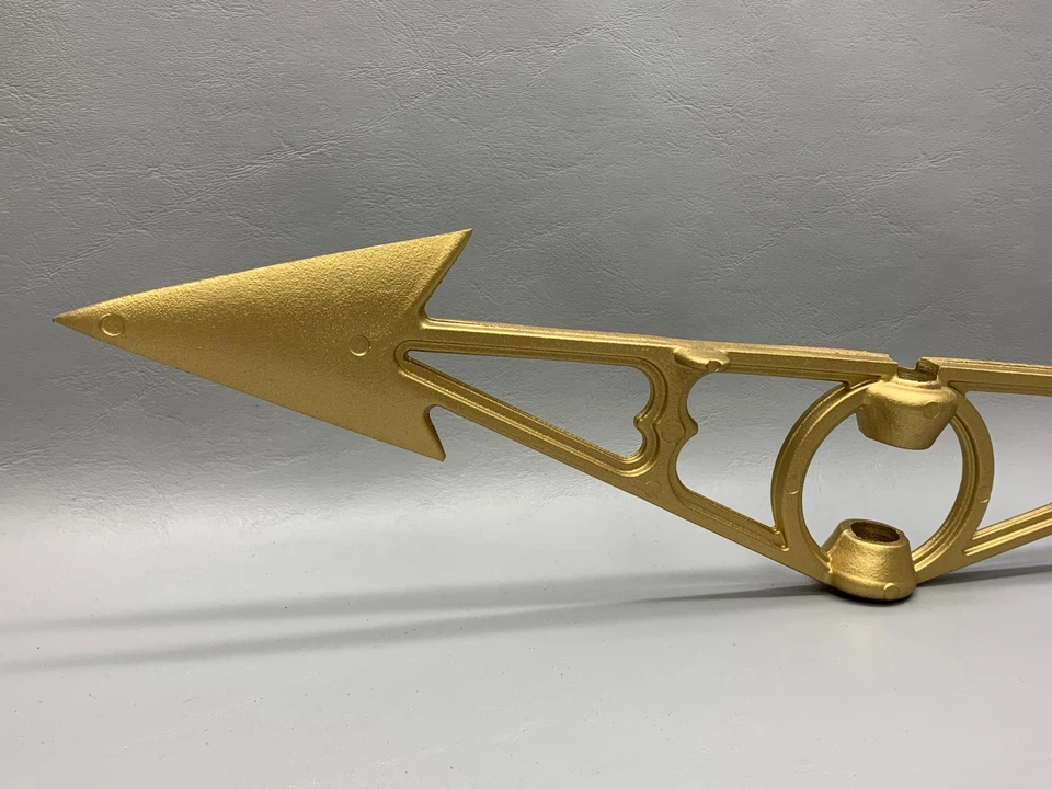 Robbins Lightning Protection Weathervane 19′′ Arrow Vane Gold Foto 3 de 4