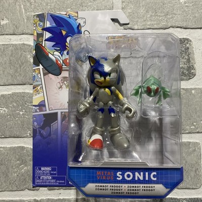 Sonic The Hedgehog Comic Collection METAL VIRUS SONIC Jakks Pacific Figure