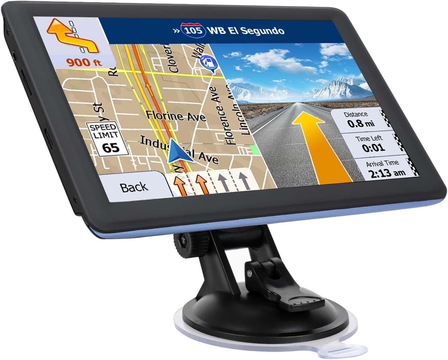 Car Truck GPS Navigation 7 Inch Touch Screen 2026 Maps Spoken Direction