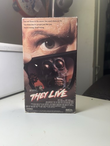 They Live - VHS (1989) Rare - Picture 2 of 4