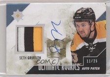2014-15 Ultimate Collection Silver Spectrum 11/25 Seth Griffith #113 Patch k1r