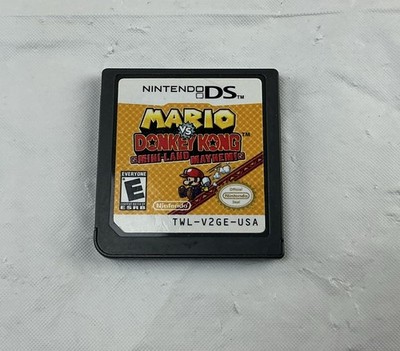 Mario Vs Donkey Kong Game Mini Land Mayhem Cartridge Only  Nintendo DS