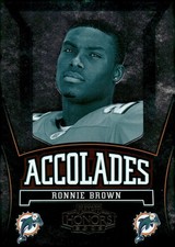 2005 Playoff Honors #A-44 Ronnie Brown Accolades #/699