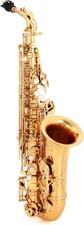P. Mauriat PMSA-185 Intermediate Alto Saxophone - Gold Lacquer