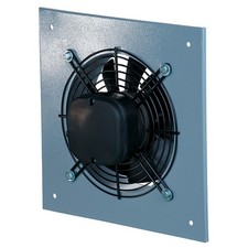 Wall Mounted Plate Axial Flow Extractor Industrial Ventilation Fan 1 Ph Axis-Q