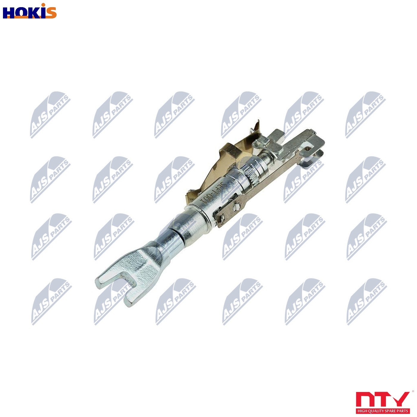 Brake shoe adjuster Rear Axle Left HSR-FT-001 NTY for FIAT DOBLO MPV - Image 12